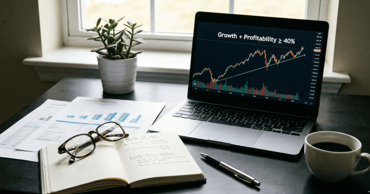 Rule of 40: คัมภีร์ลับคัดกรอง "หุ้น Tech เปลี่ยนโลก" (ที่ไม่ใช่แค่หุ้นปั่น)