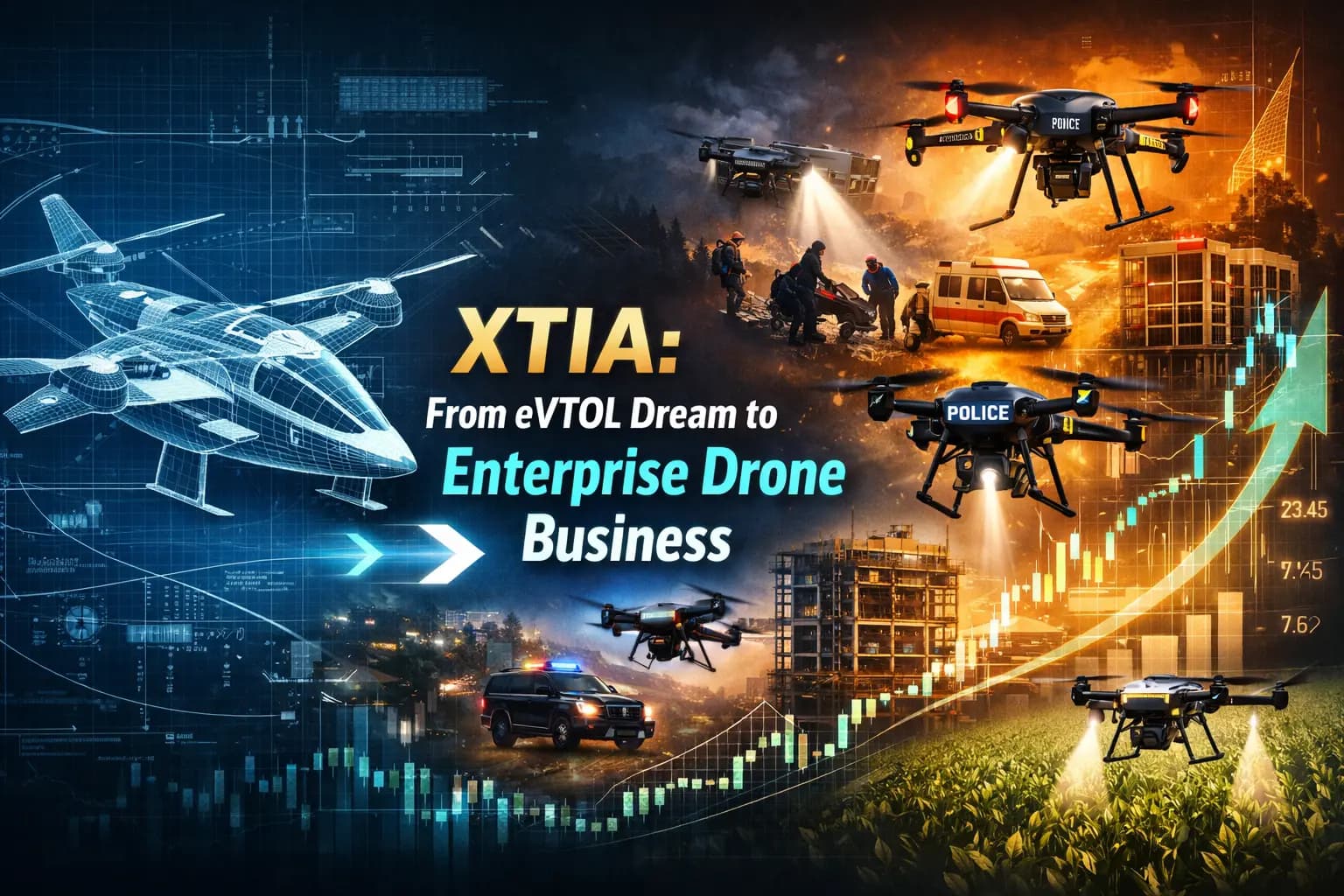 XTIA: จากบริษัท eVTOL สู่ธุรกิจโดรนองค์กร หุ้นเล็กที่ตลาดอาจยังตีราคาไม่เต็ม